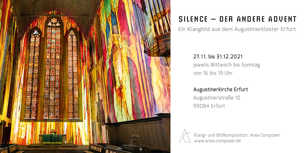 Einladungskarte »SILENCE« Einladungskarte »SILENCE«