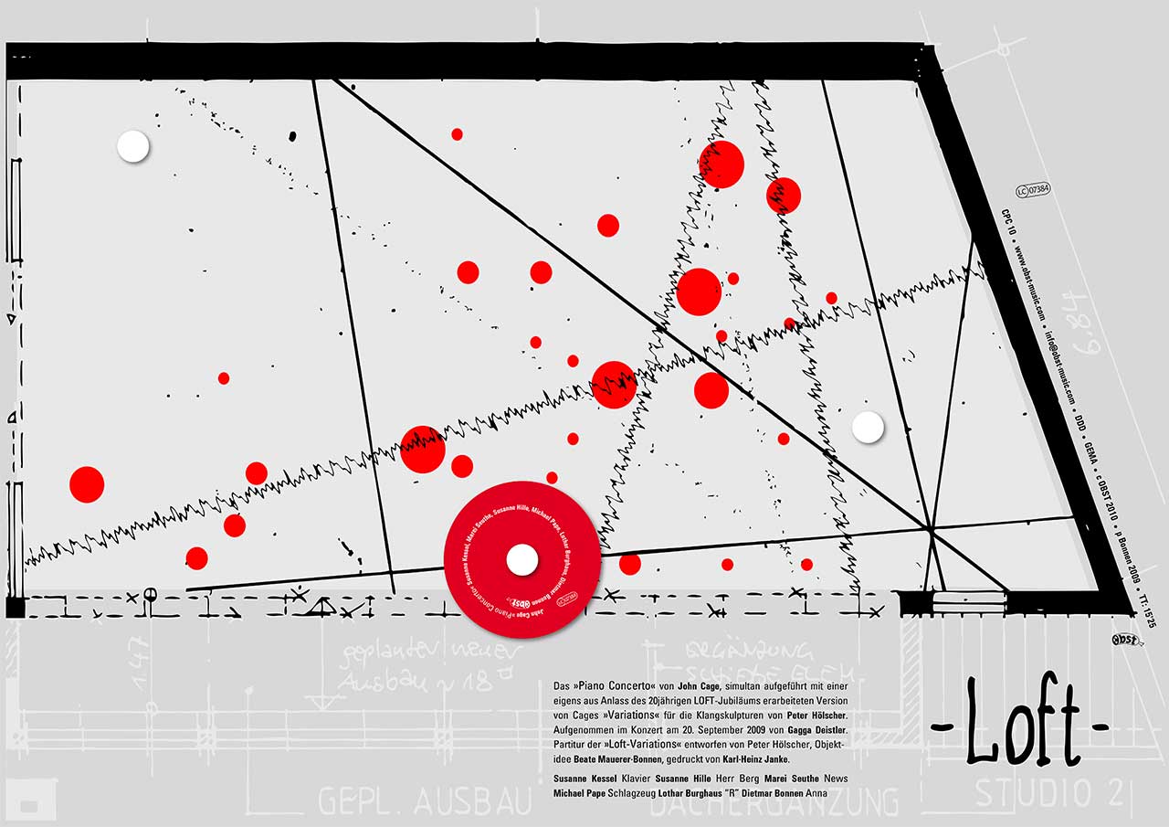 Loft Variations von John Cage, im Loft zu Köln für Hans-Martin Müller